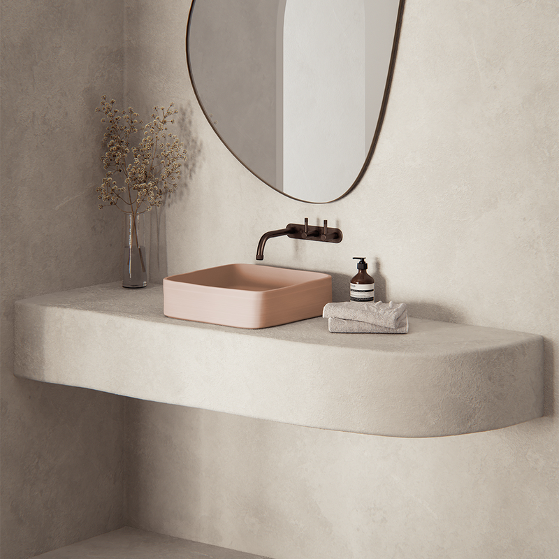 Cylinder - Funl Basin (Blush Pink)
