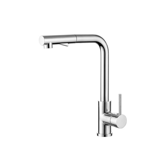 PULL OUT SINK MIXER WITH VEGIE SPRAY FUNCTION CHROME