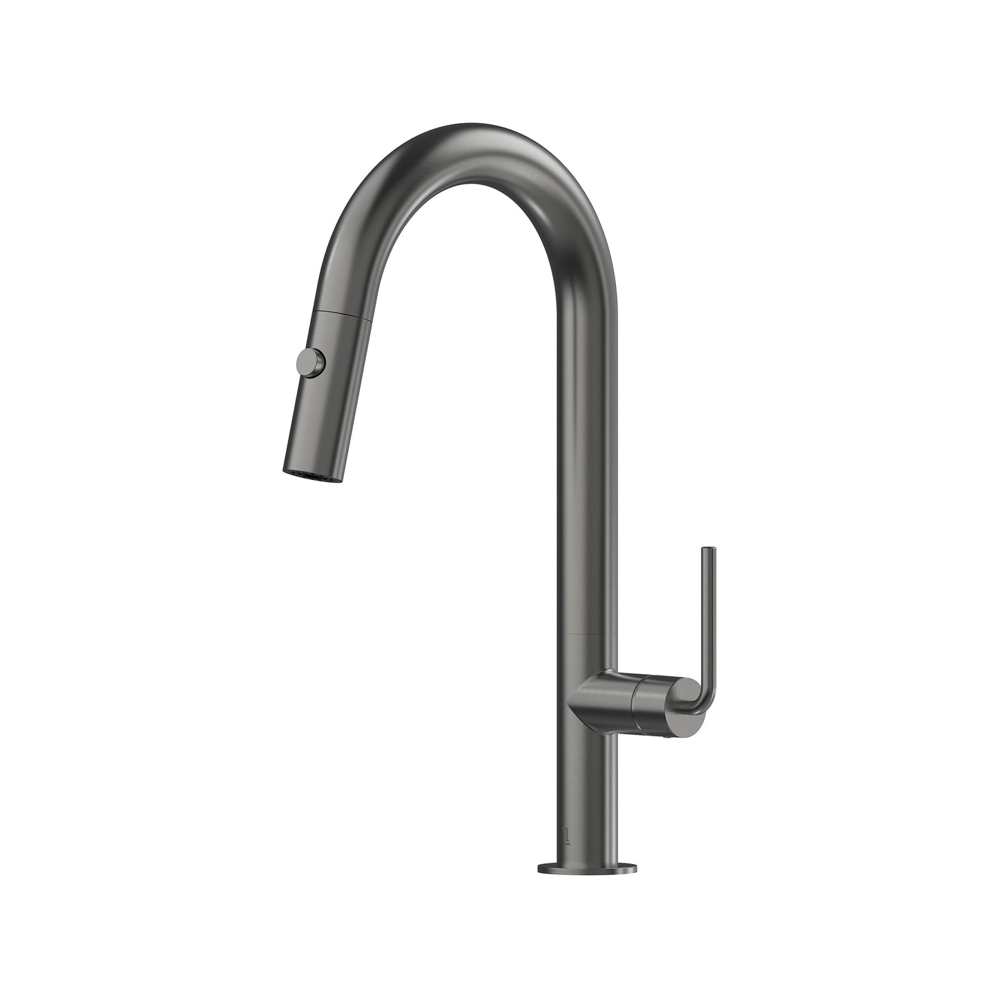 Meira Pull Out Spray Sink Mixer 200 Curved Spout Lead Free - Chrome