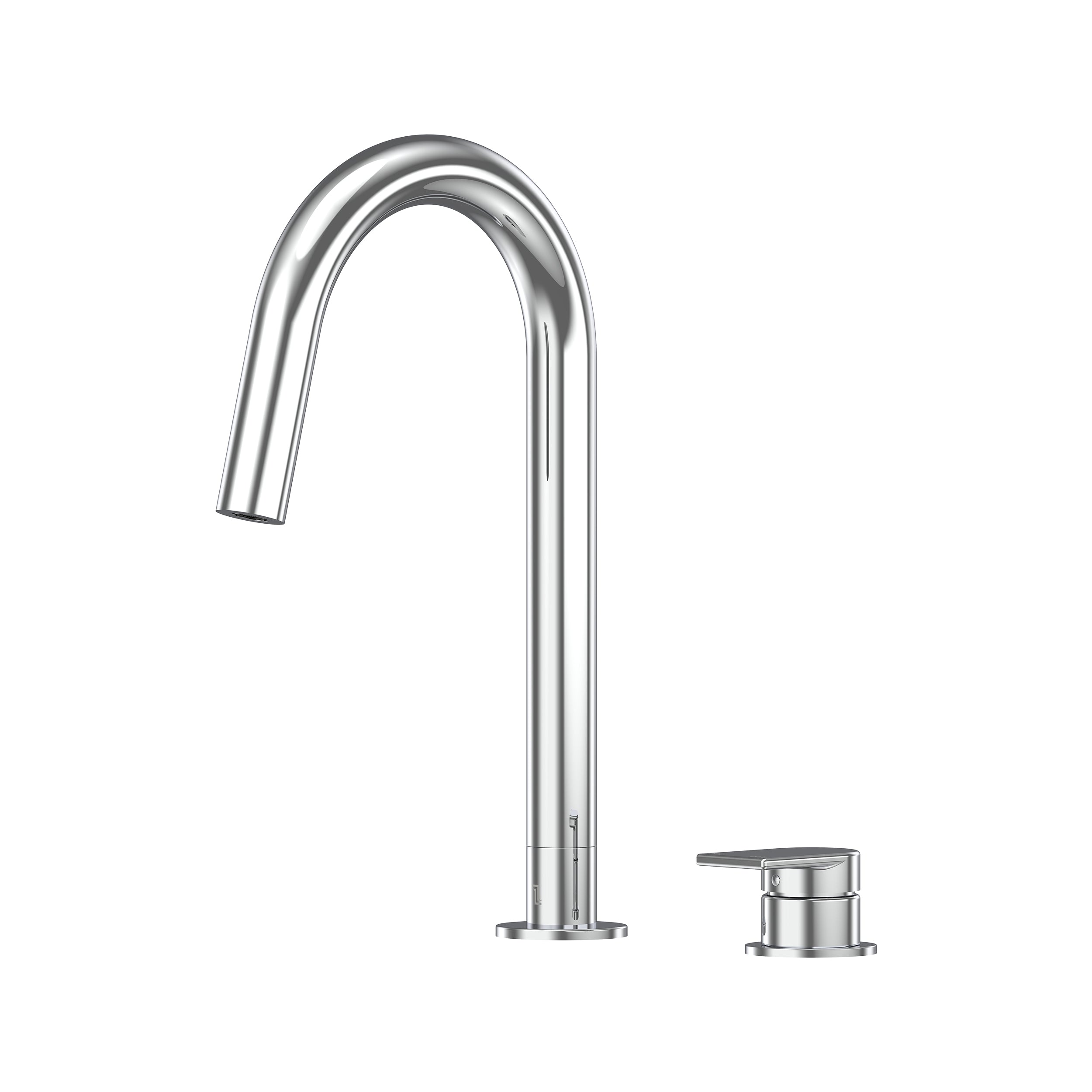 Lekki Hob Sink Mixer Set 200 Curved Spout Lead Free - Chrome