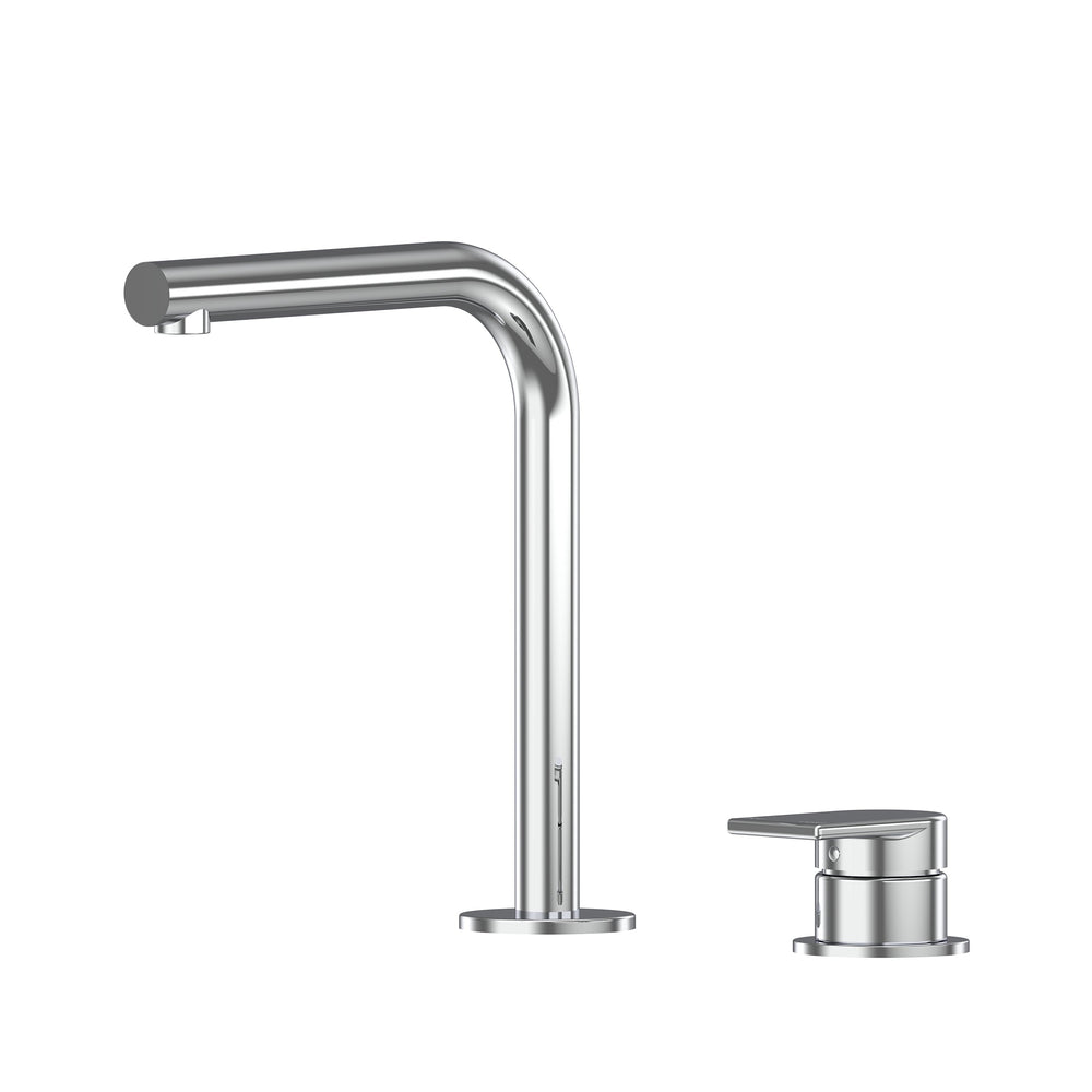 Lekki Hob Basin Mixer Set 175 Right Angle Spout Lead Free - Chrome