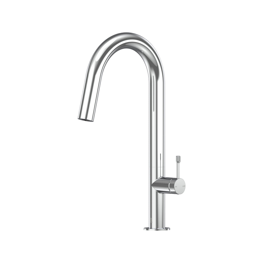 Leora Sink Mixer 200 Curved Spout Lead Free - Chrome