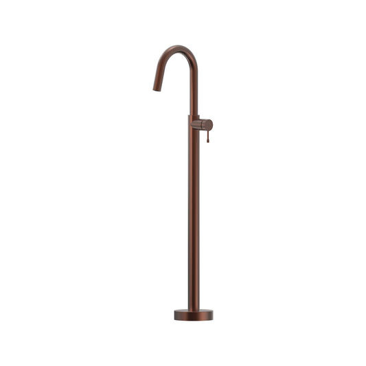 Leora Floor Mounted Bath Mixer Lead Free - Chocolate Bronze