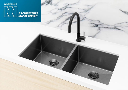 LAVELLO KITCHEN SINK - DOUBLE BOWL 860 X 440 - PVD