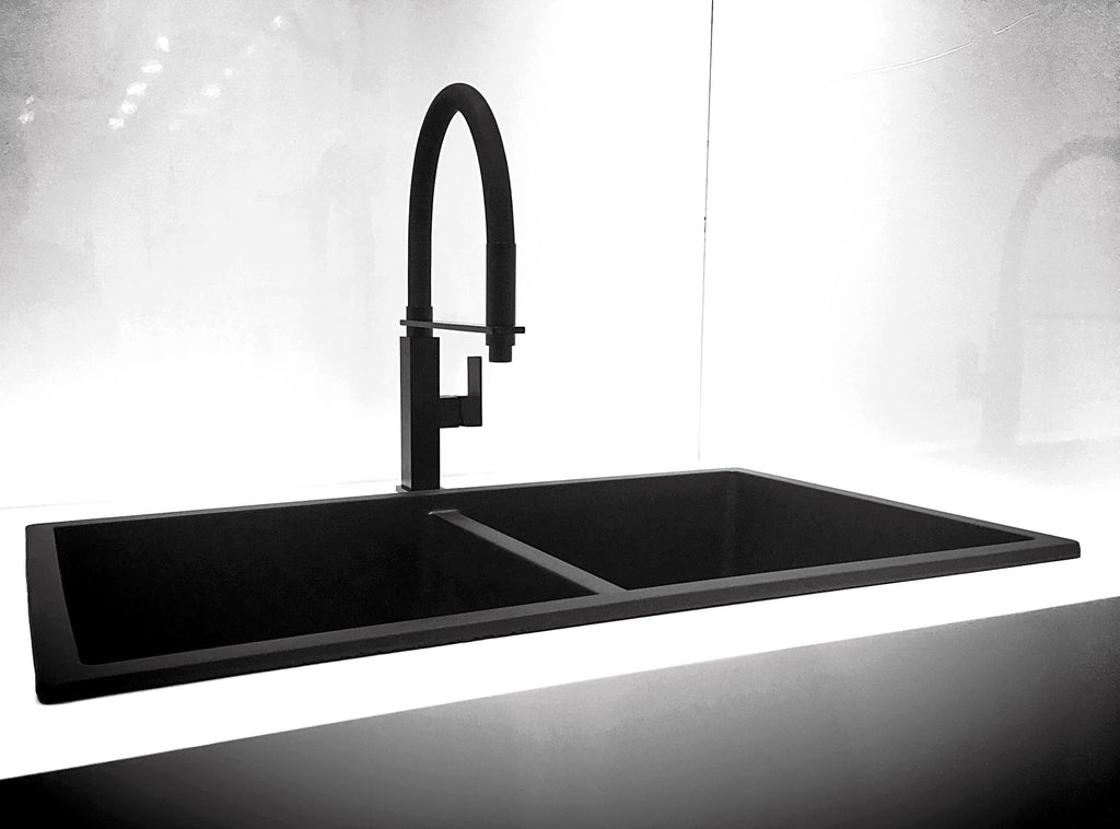 SQUARE FLEXIBLE KITCHEN MIXER TAP