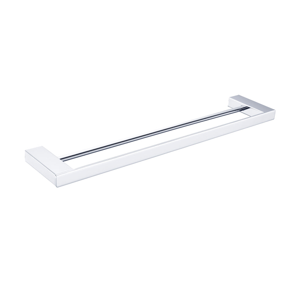 CELIA DOUBLE TOWEL RAIL 600/800MM CHROME