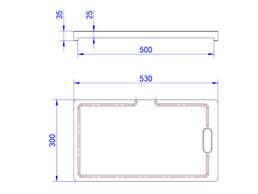 Crete Sink Sapele Hard Wood Chopping Board LK-CB0010