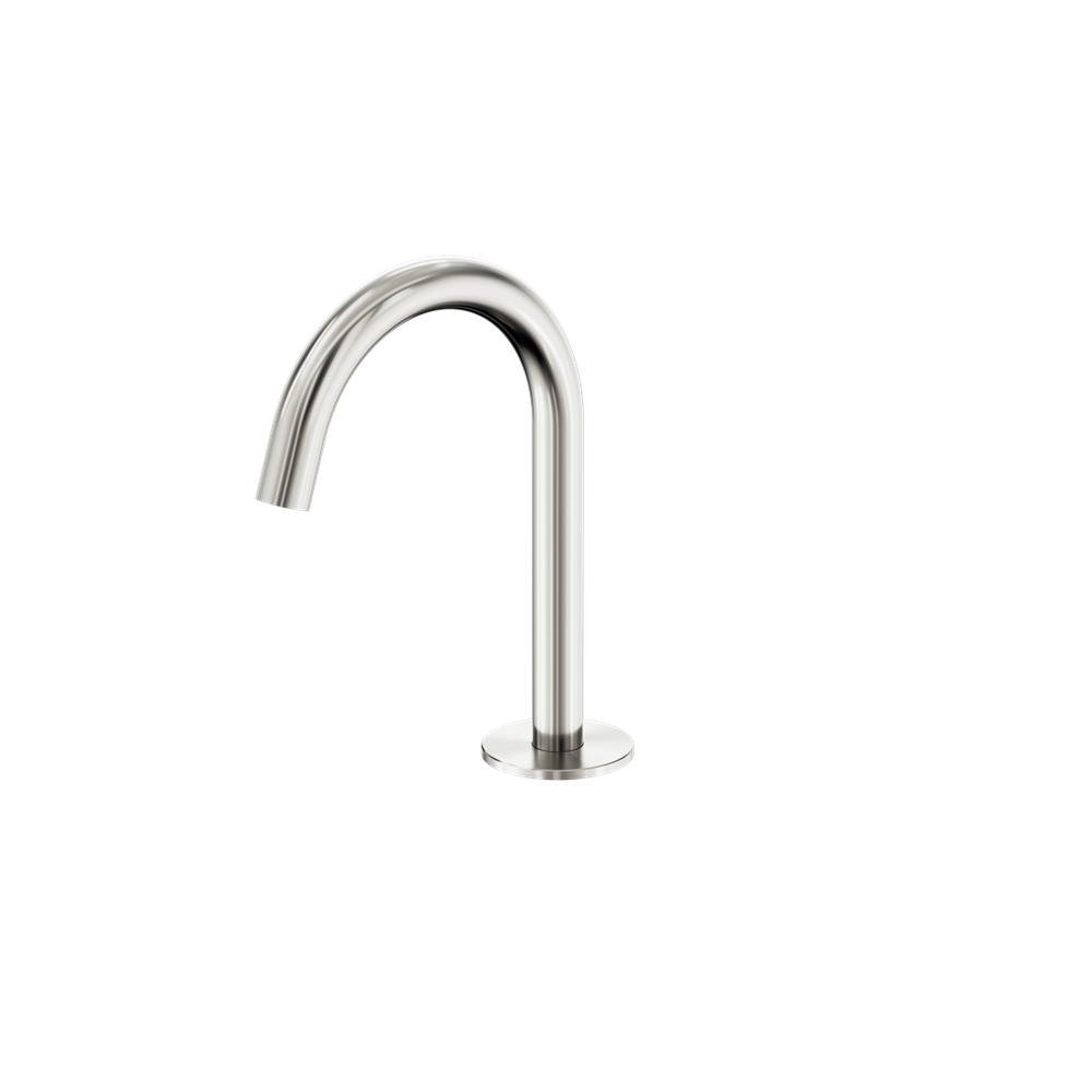 SERENITY BASIN ARC SPOUT BRUSHED NICKEL