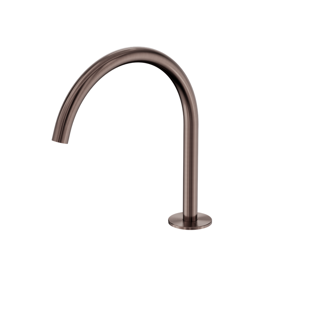 SERENITY BATH/KITCHEN ARC SPOUT BRUSHED BRONZE