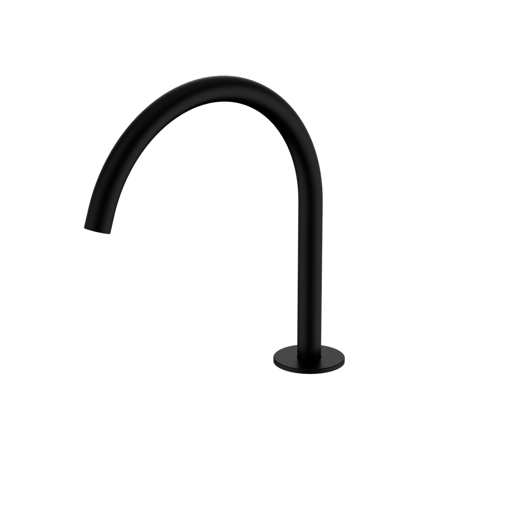 SERENITY BATH/KITCHEN ARC SPOUT MATTE BLACK