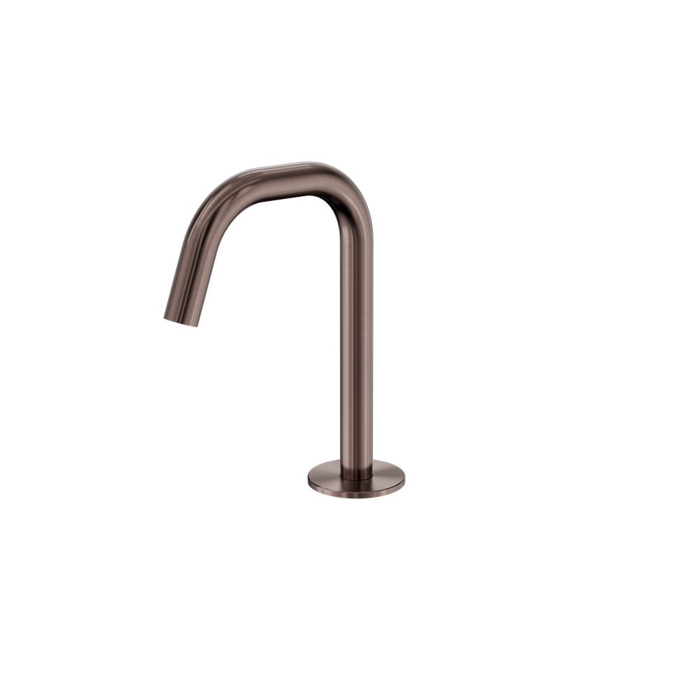 SERENITY BASIN EDGE SPOUT BRUSHED BRONZE
