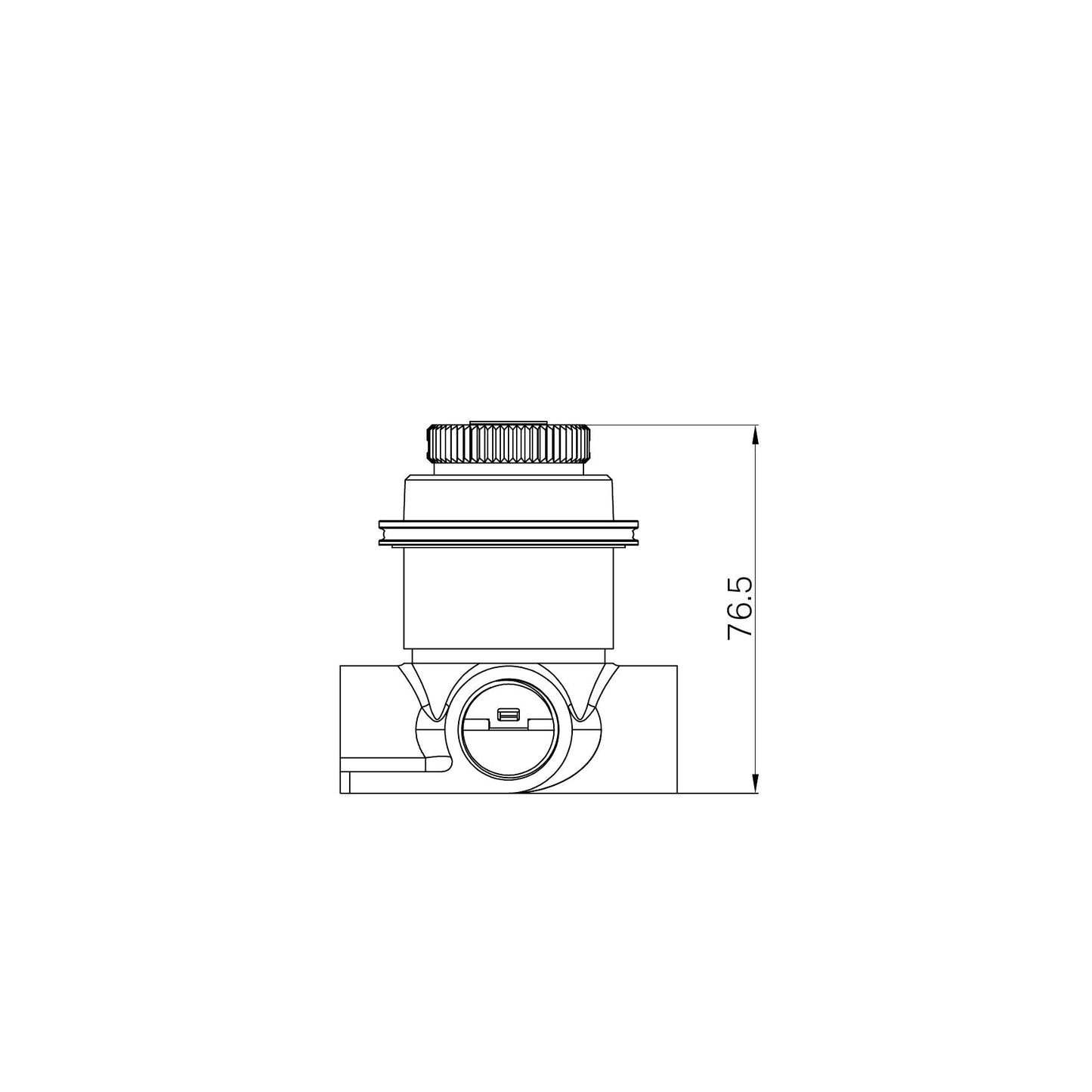 SERENITY PROGRESSIVE SHOWER MIXER BODY ONLY (24C025)