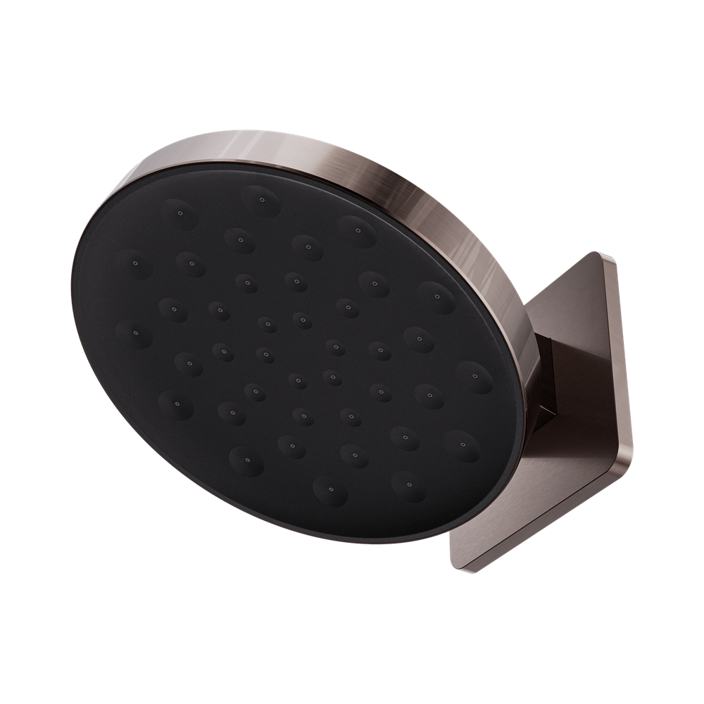 SERENITY WALL SHOWER HEAD BRUSHED BRONZE