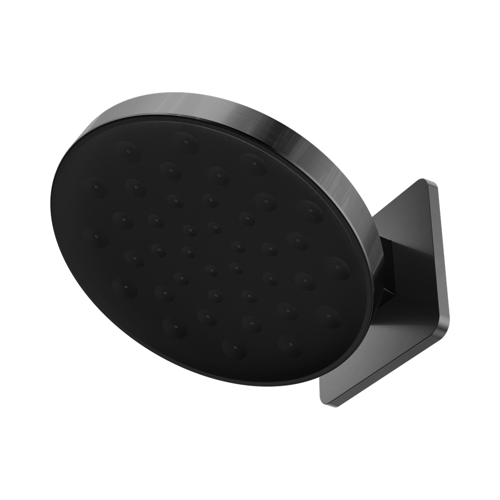 SERENITY WALL SHOWER HEAD GUN METAL