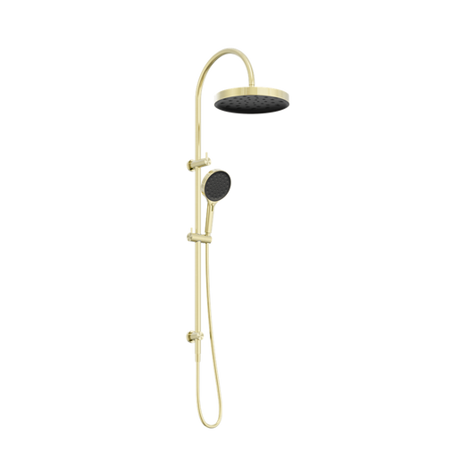 SERENITY TWIN SHOWER BRUSHED GOLD