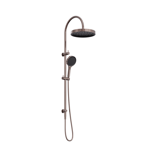 SERENITY TWIN SHOWER BRUSHED BRONZE