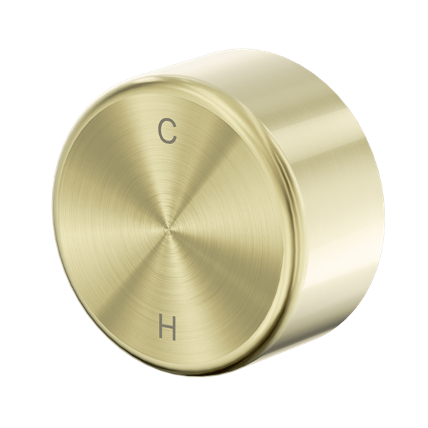 SERENITY PROGRESSIVE SHOWER MIXER WITH METAL HANDLE BRUSHED GOLD