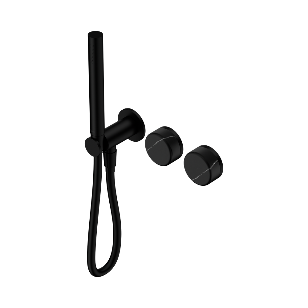 SERENITY PROGRESSIVE SHOWER SYSTEM WITH MARQUINA MATTE BLACK