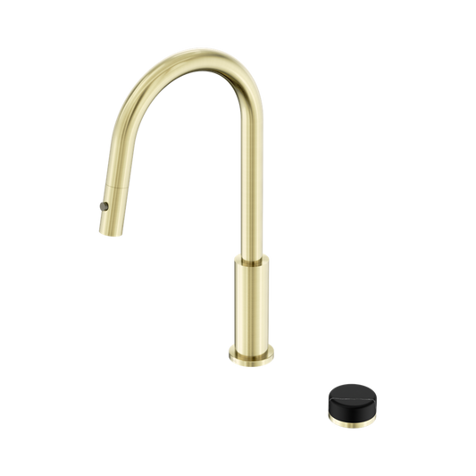 SERENITY PROGRESSIVE PULL OUT KITCHEN SET WITH MARQUINA BRUSHED GOLD