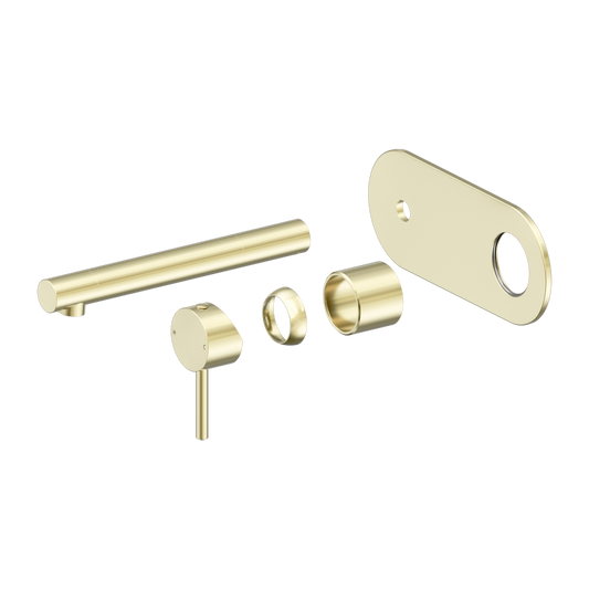 DOLCE II WALL BASIN/BATH MIXER TRIM KITS ONLY BRUSHED GOLD