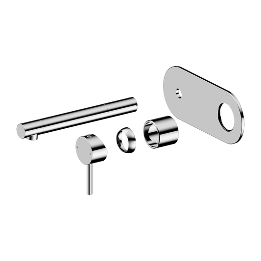DOLCE II WALL BASIN/BATH MIXER TRIM KITS ONLY CHROME