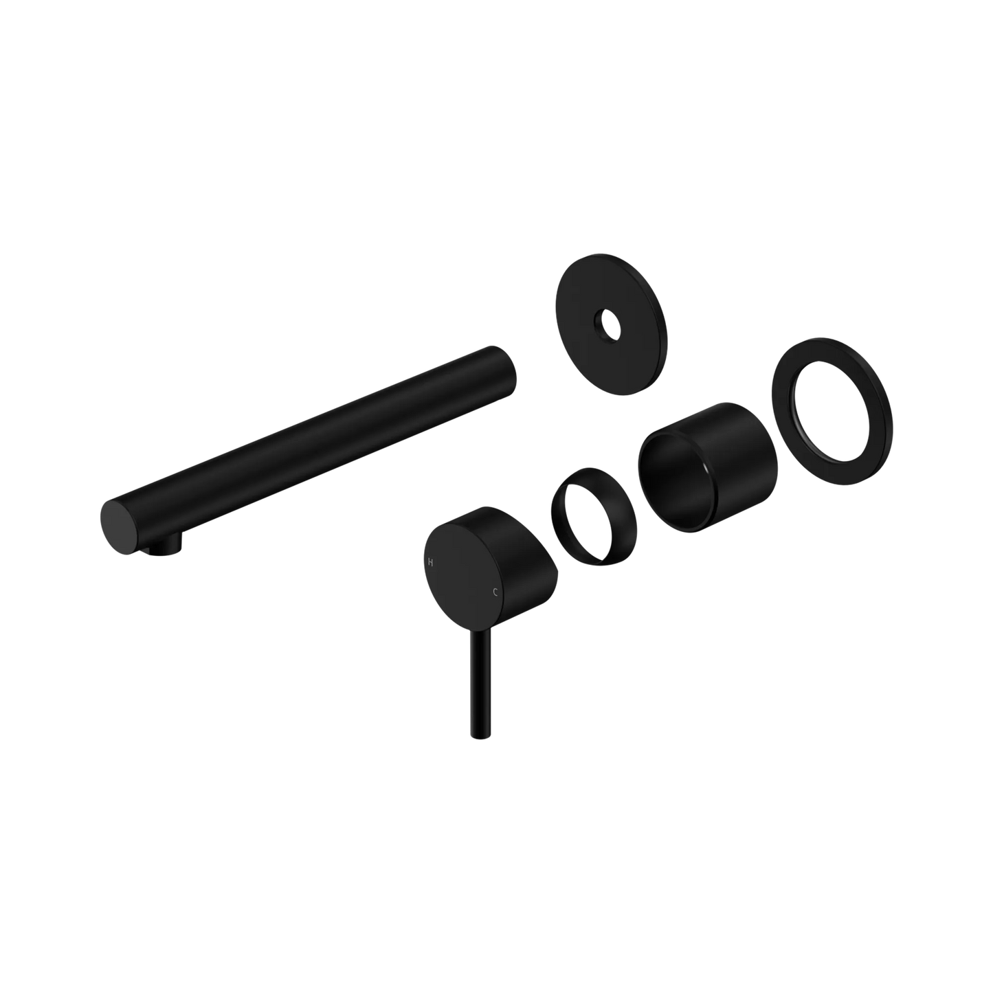 Dolce II Wall Basin/Bath Mixer Separate Back Plate Trim Kits Only