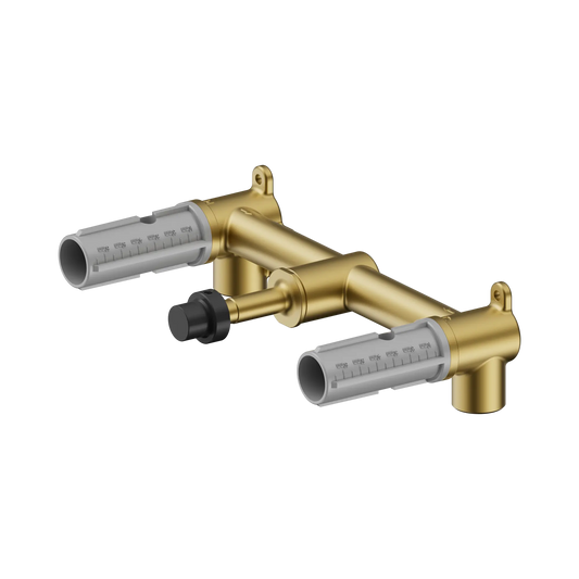 Mecca Lever Wall Basin/Bath Set Body Only