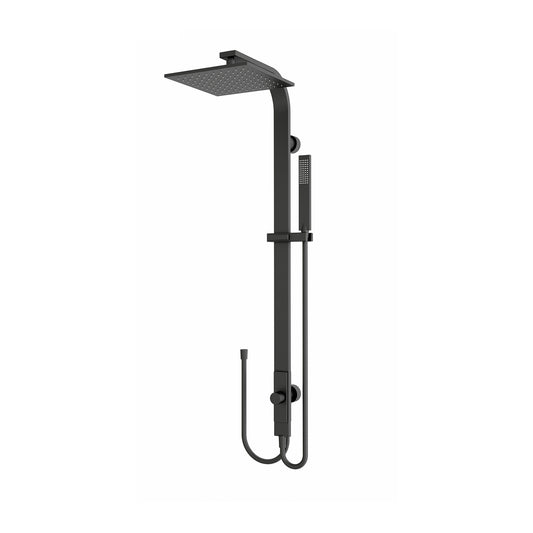 ASTRA RAIN SQUARE TWIN SHOWER DOUBLE HOSE CHROME (NR281305DCH)