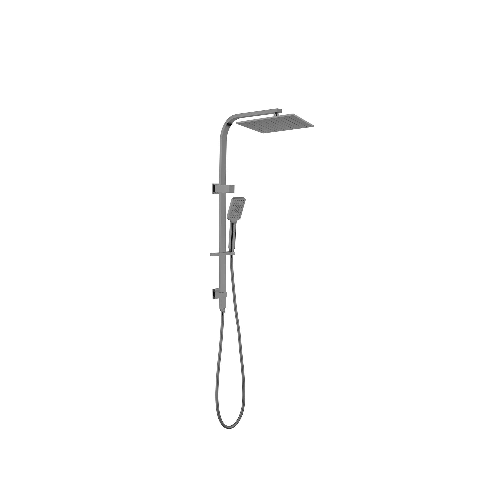 CELIA TWIN SHOWER GUN METAL GREY