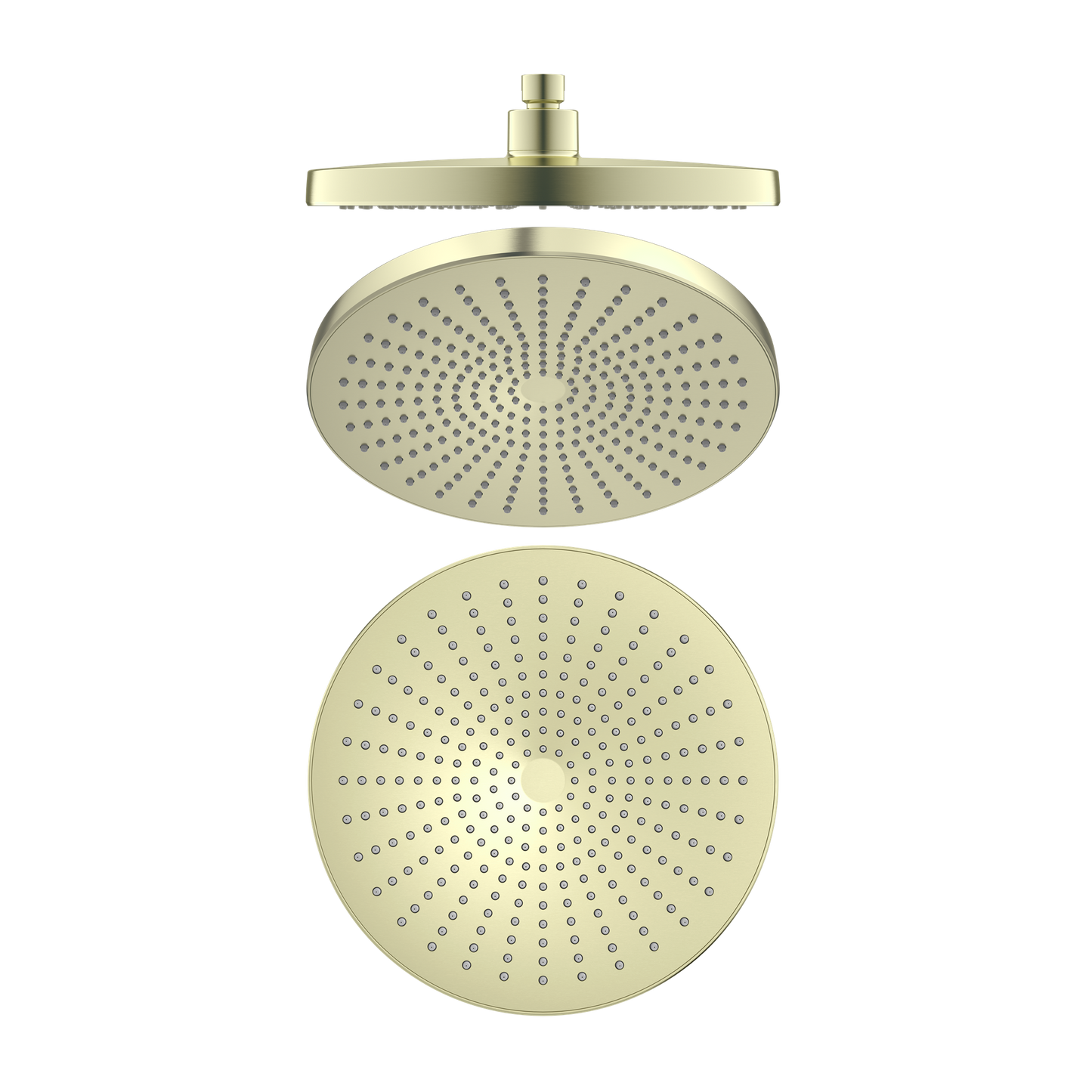OPAL 250MM SHOWER HEAD CHROME (NR508079CH) BRUSHED GOLD