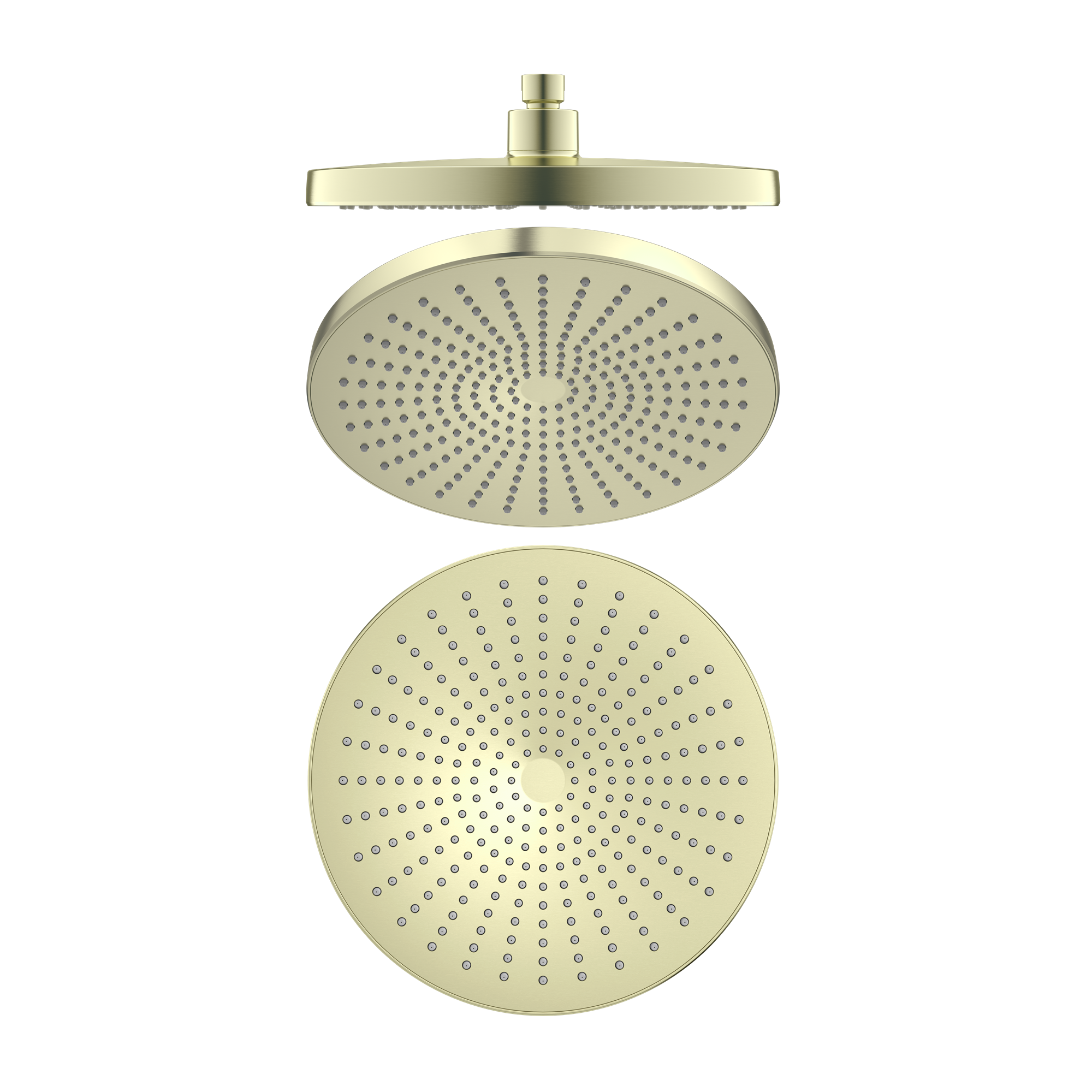 OPAL 250MM SHOWER HEAD CHROME (NR508079CH) BRUSHED GOLD