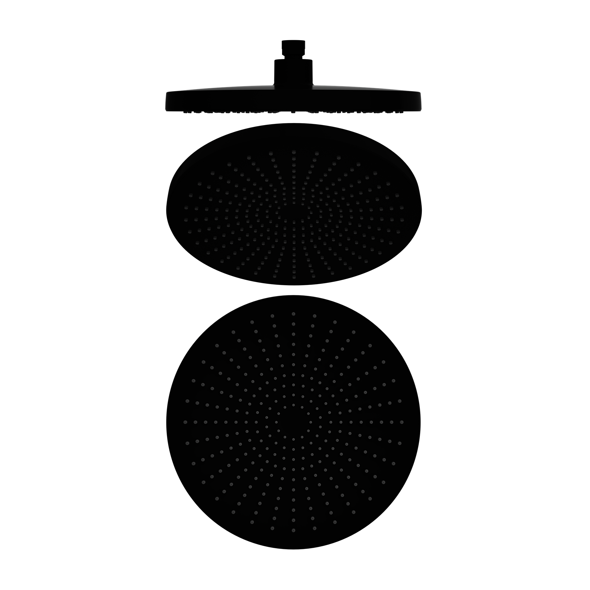 OPAL 250MM SHOWER HEAD CHROME (NR508079CH) MATTE BLACK