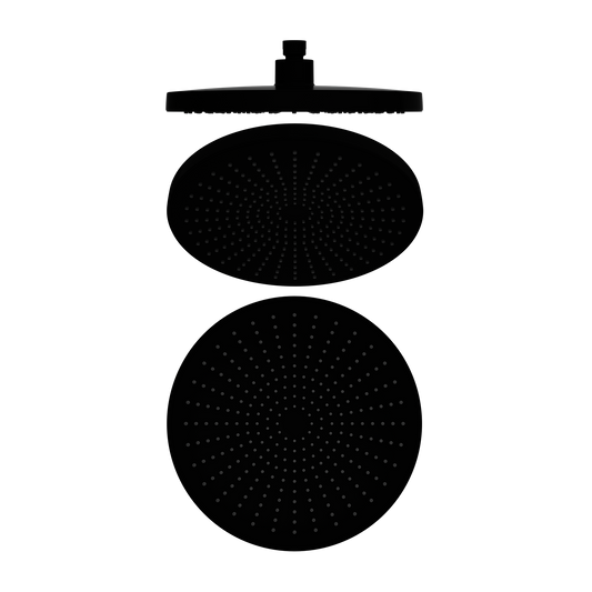 OPAL 250MM SHOWER HEAD CHROME (NR508079CH) MATTE BLACK