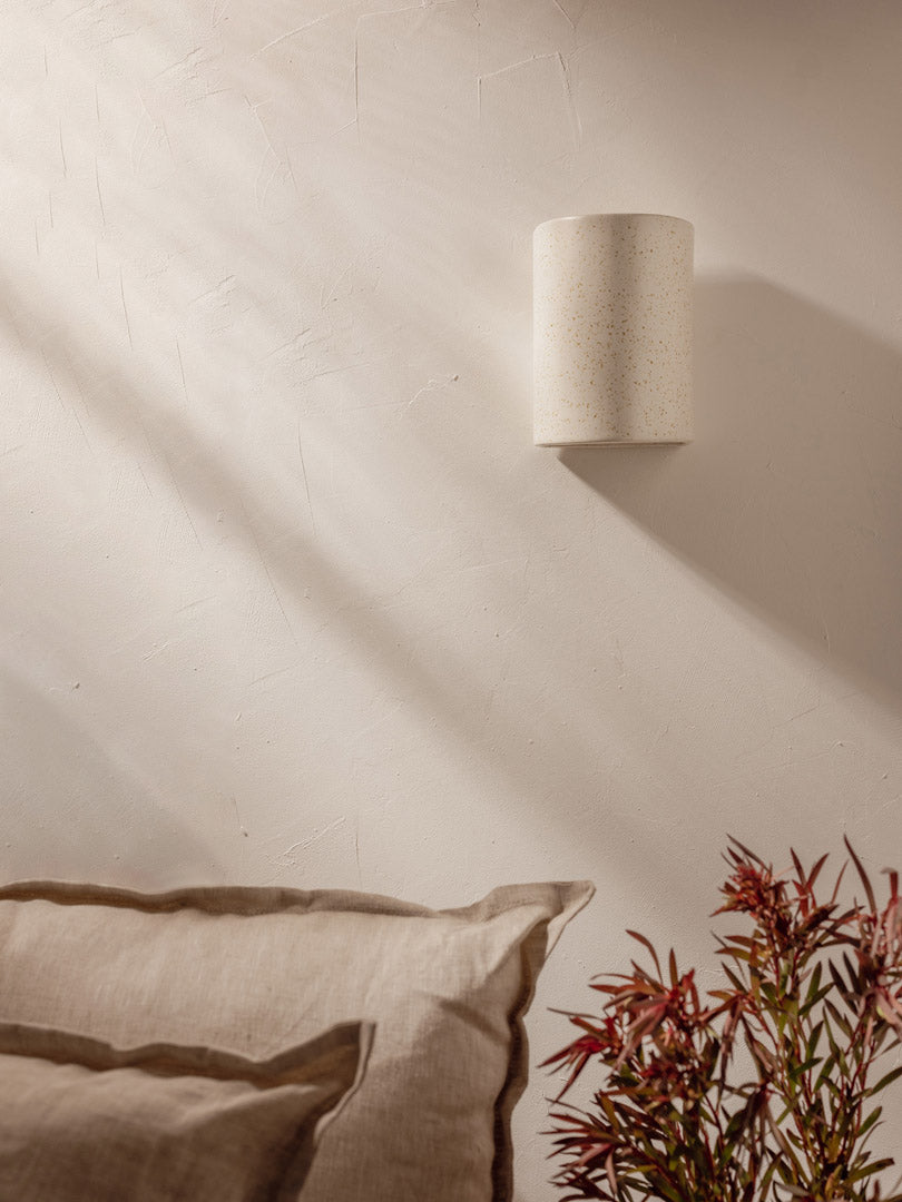 Freckles Short Interior Ceramic Wall Light