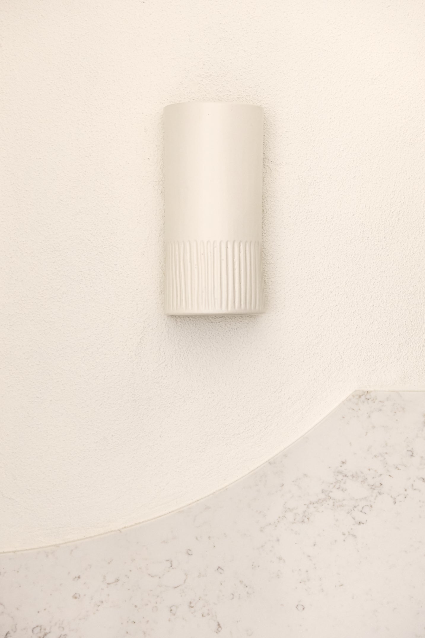 We Ponder Day Tall Interior Ceramic Wall Light
