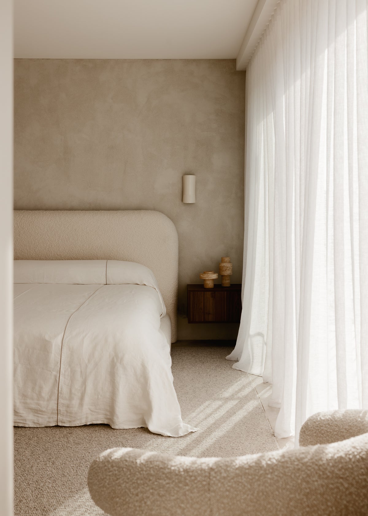 We Ponder Day Tall Interior Ceramic Wall Light