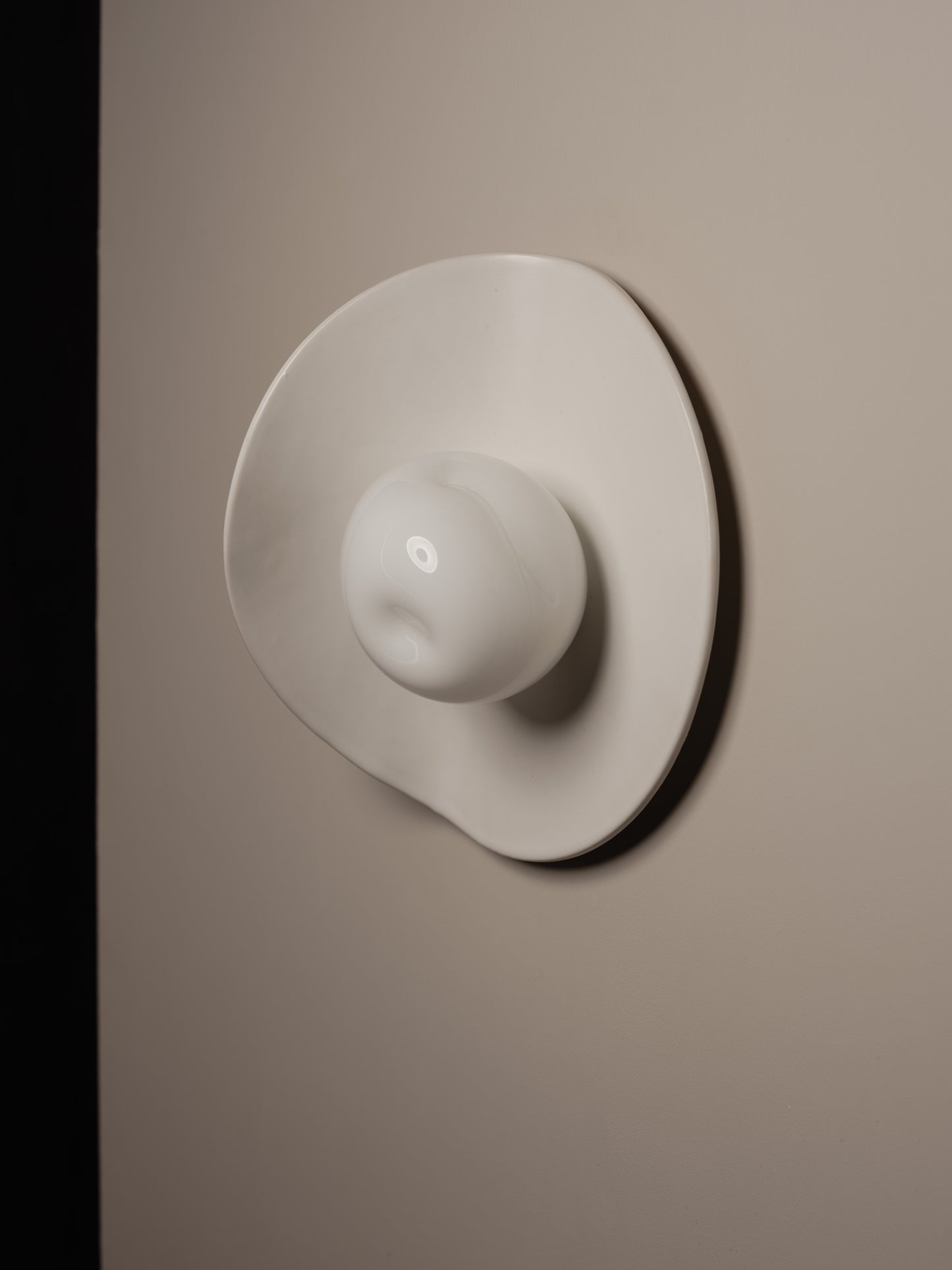 We Ponder Pond Interior Ceramic And Glass Wall Light