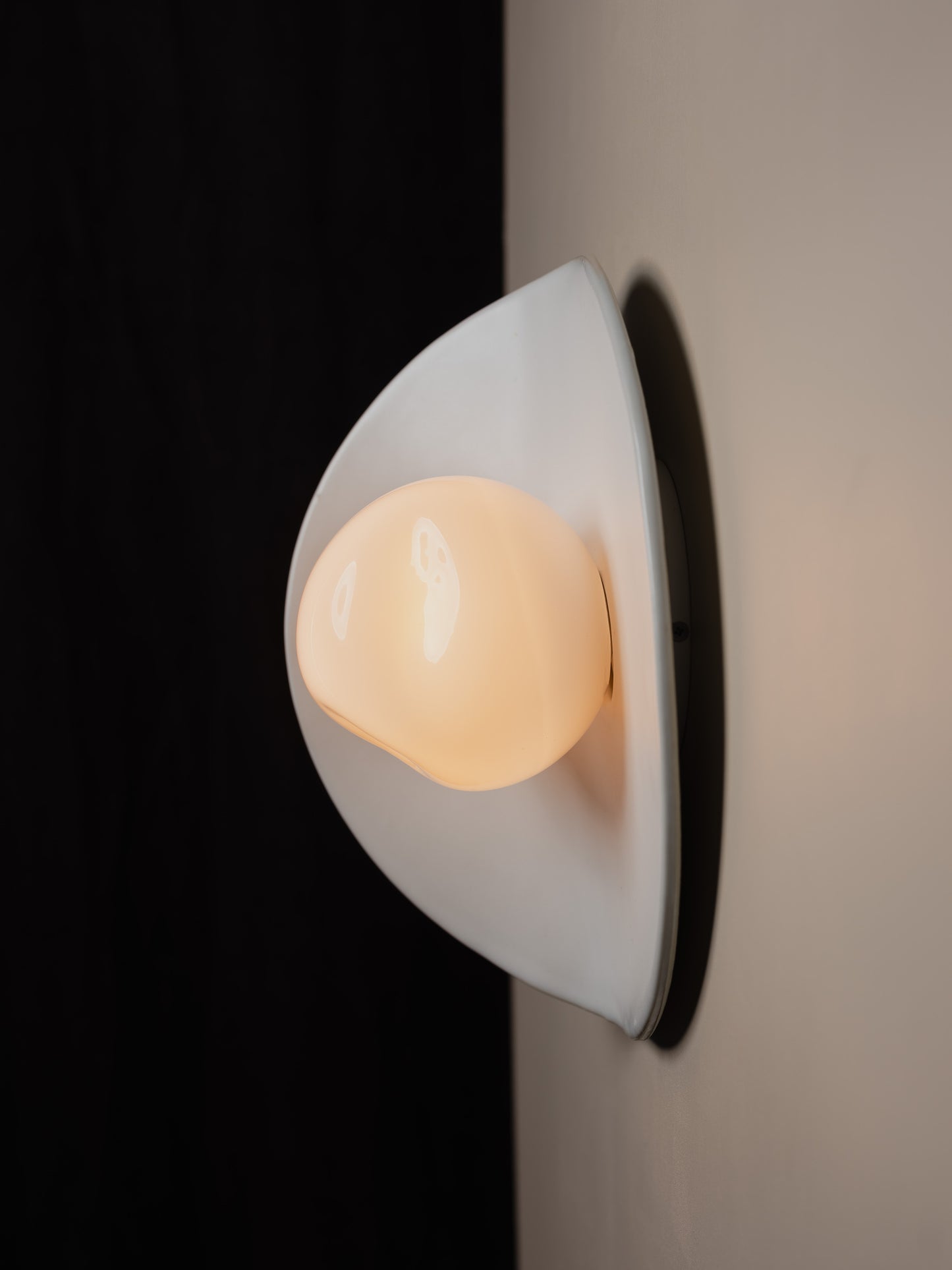We Ponder Pond Interior Ceramic And Glass Wall Light