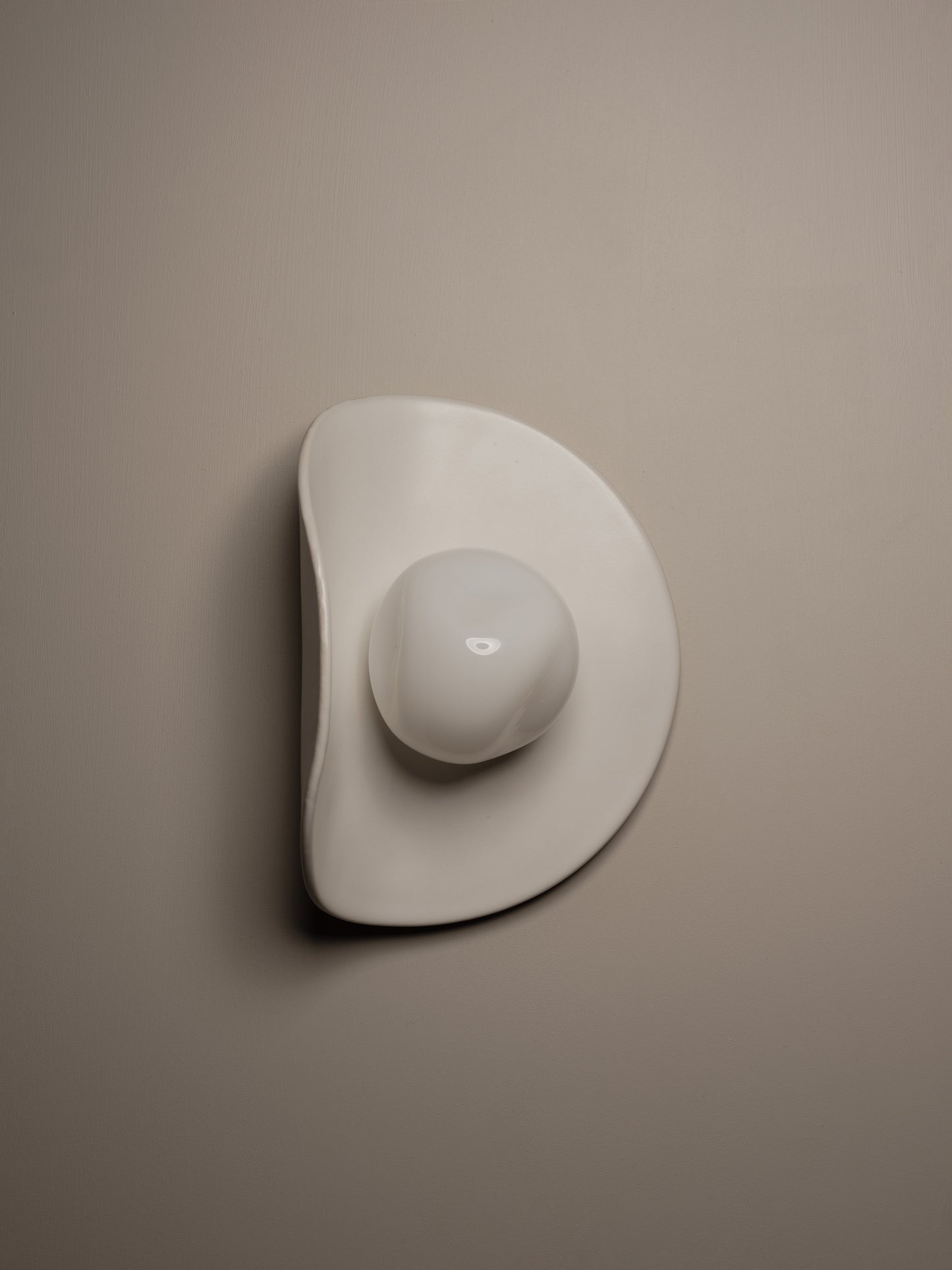 We Ponder Pond Interior Ceramic And Glass Wall Light