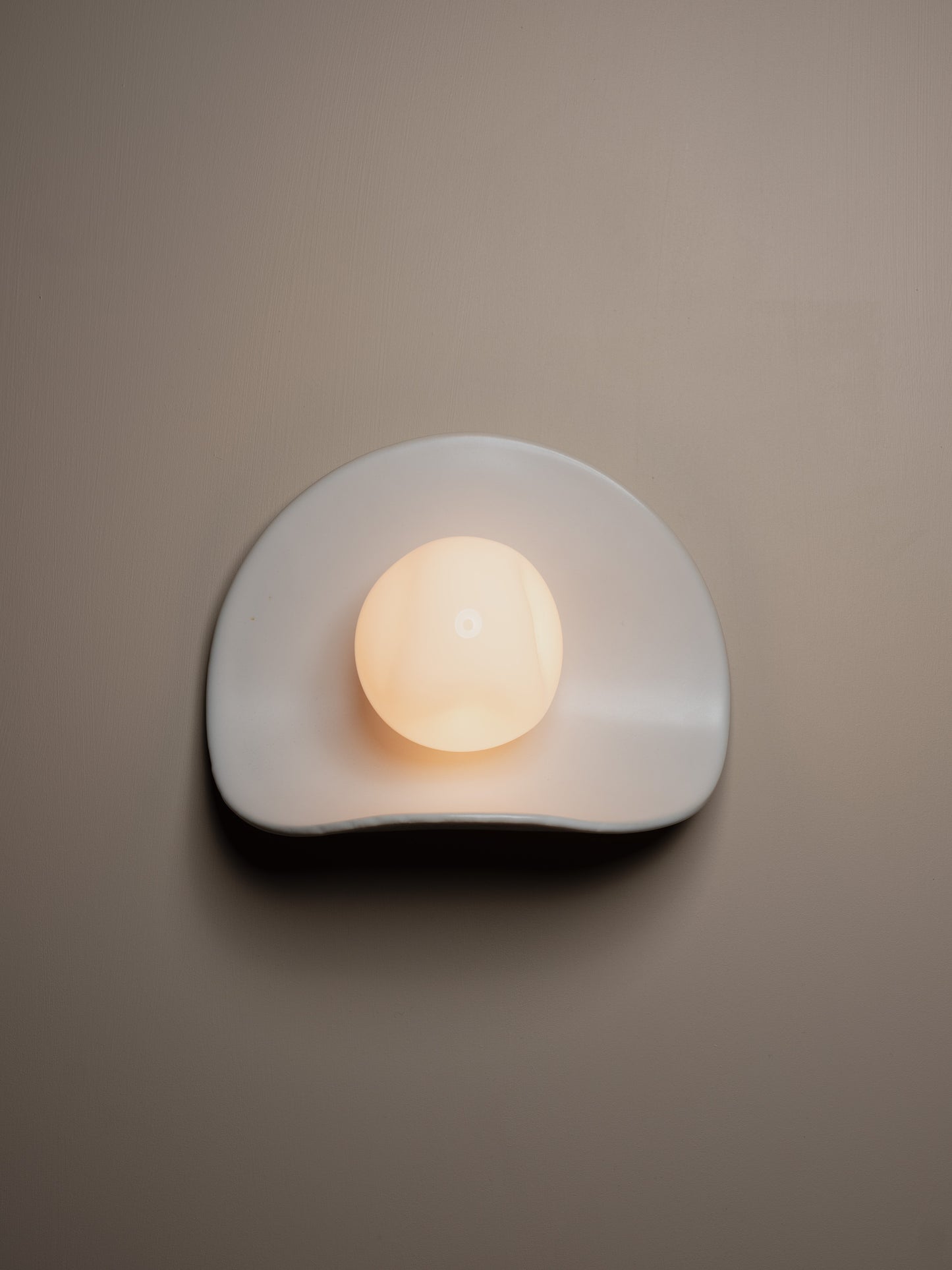 We Ponder Pond Interior Ceramic And Glass Wall Light