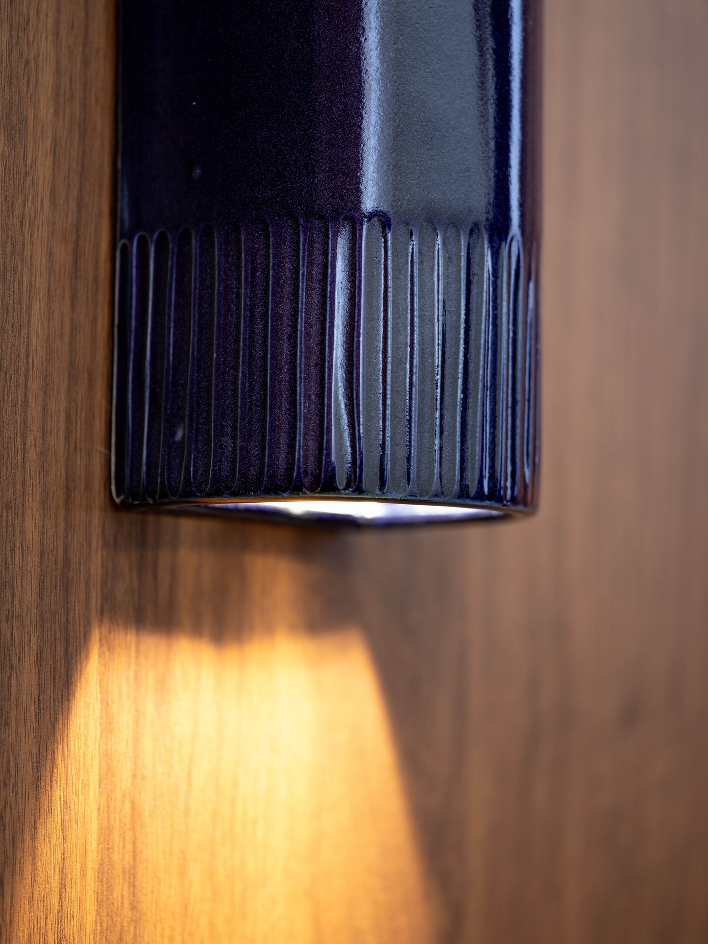 We Ponder Day Short Exterior Midnight Snack Ceramic Wall Light
