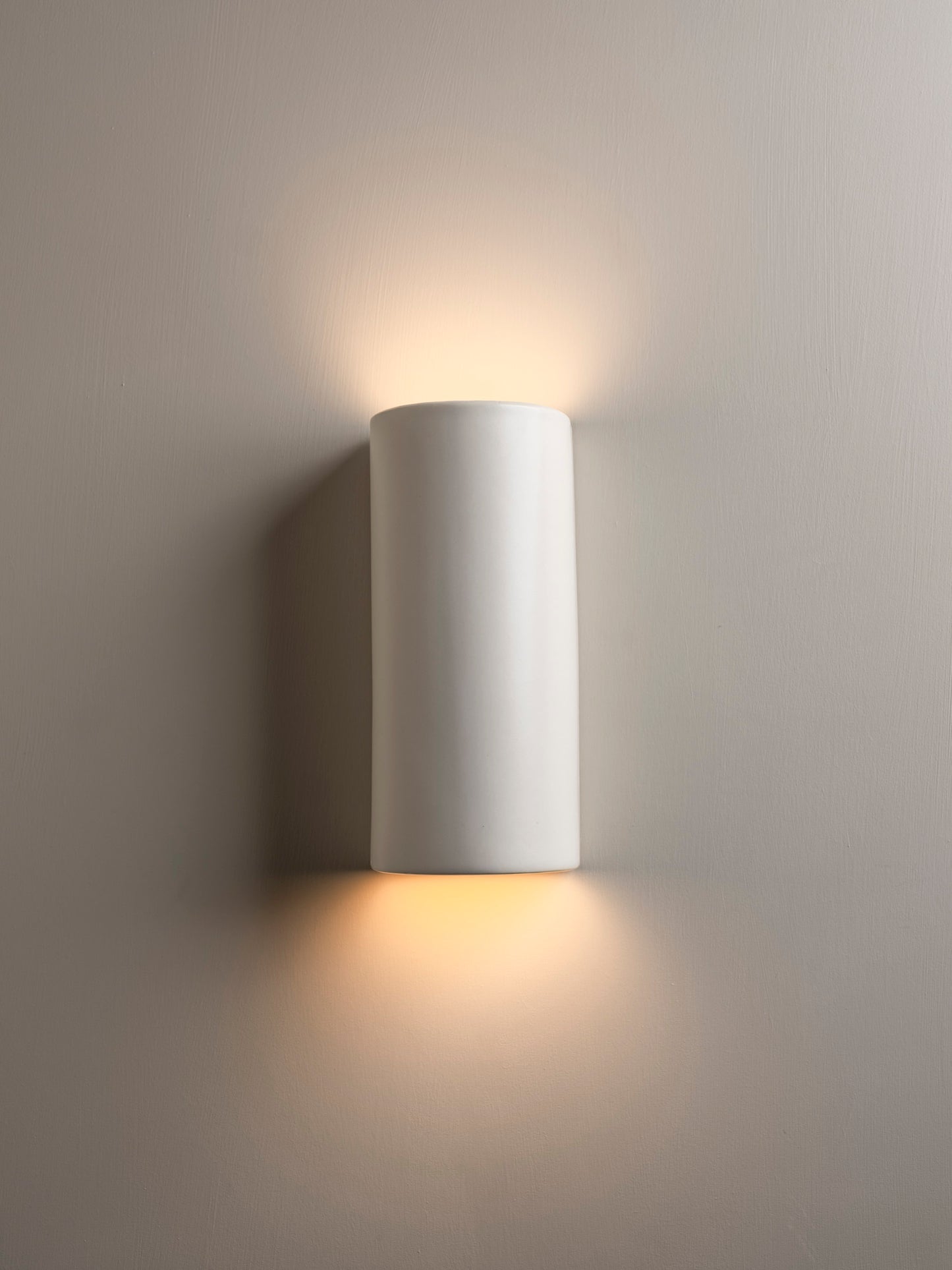 We Ponder Dawn Tall Interior Ceramic Wall Light
