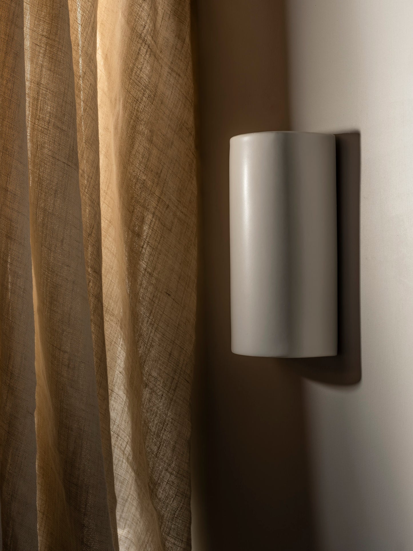 We Ponder Dawn Tall Interior Ceramic Wall Light