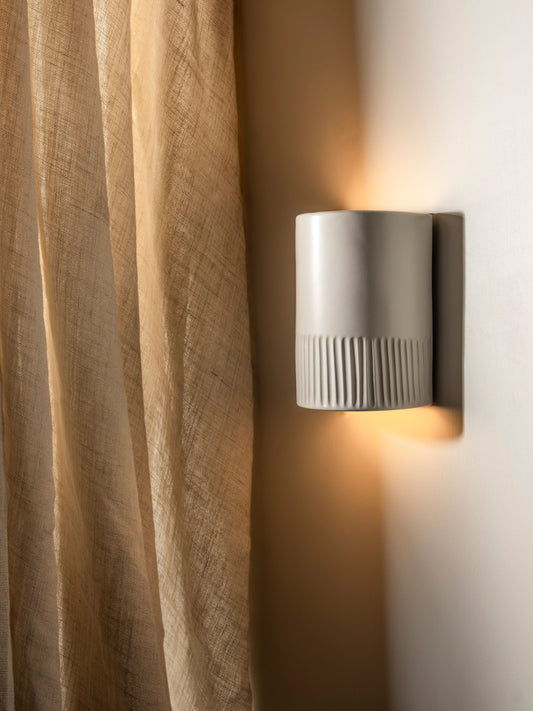We Ponder Day Short Interior Ceramic Wall Light