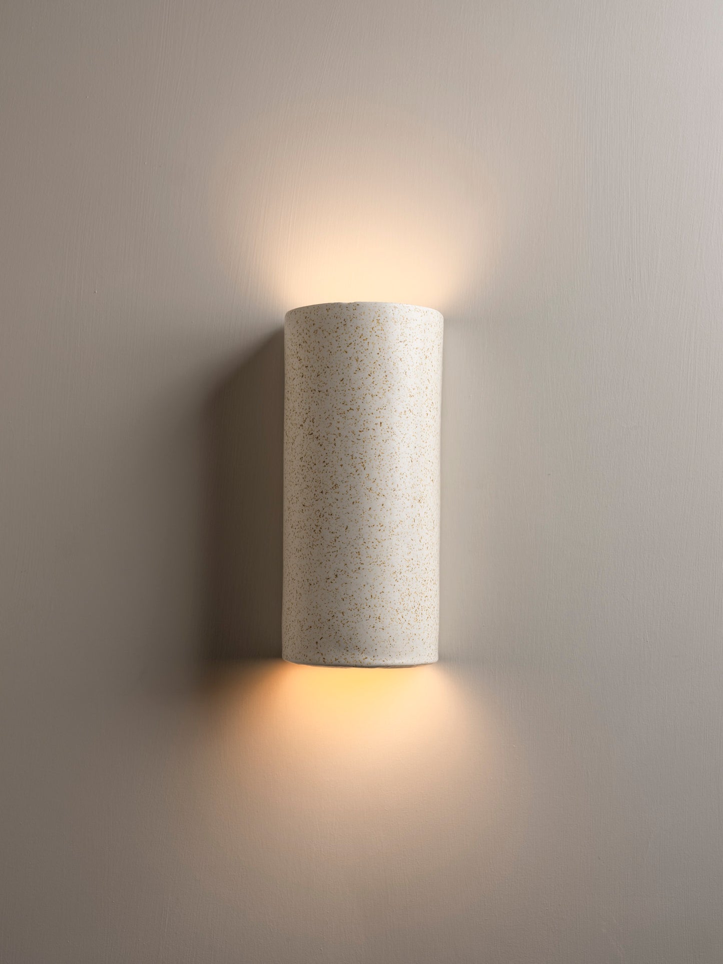 Freckles Tall Interior Ceramic Wall Light