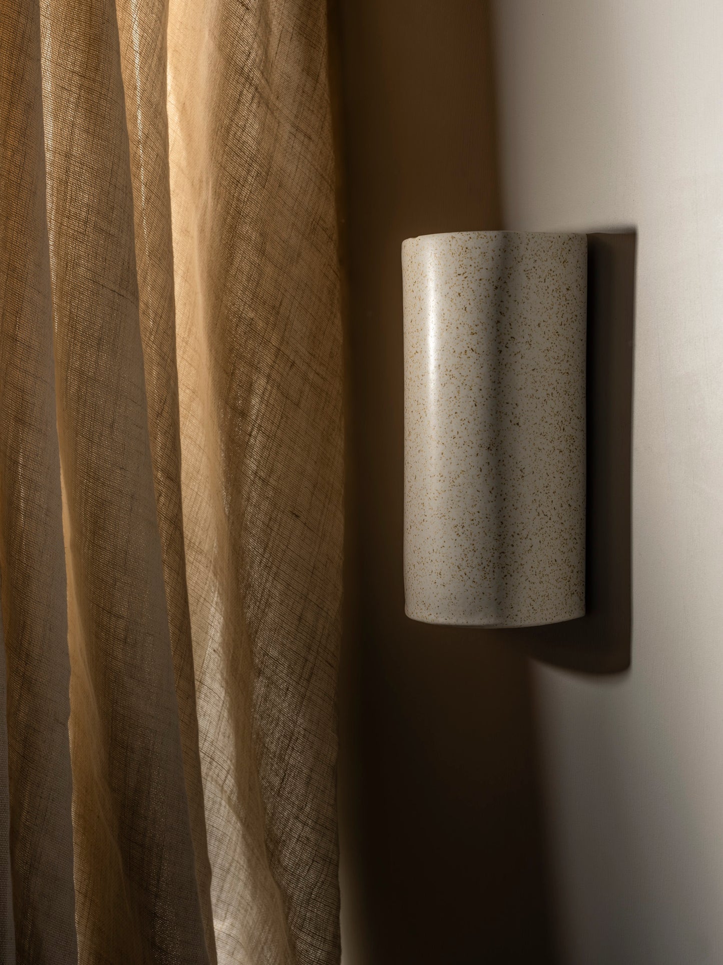 Freckles Tall Interior Ceramic Wall Light