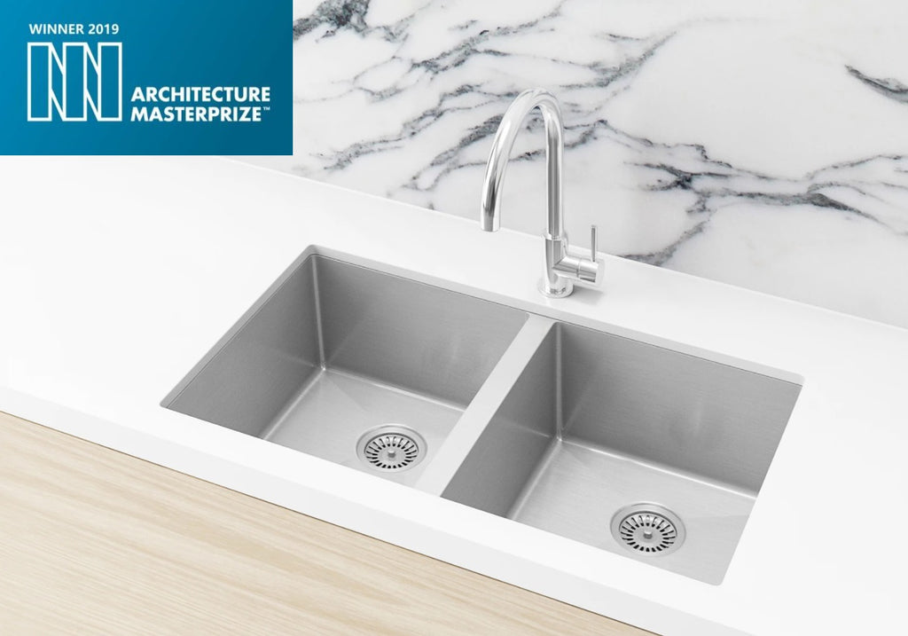 LAVELLO KITCHEN SINK - DOUBLE BOWL 760 X 440