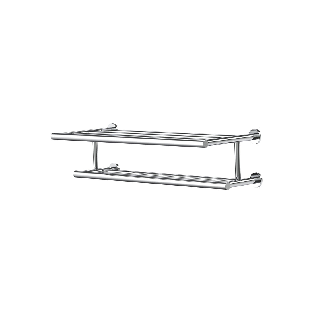 Lucent Designs Argia Towel Rack — Chrome, Brass, Towel Rings, Racks & Ladders, Round
