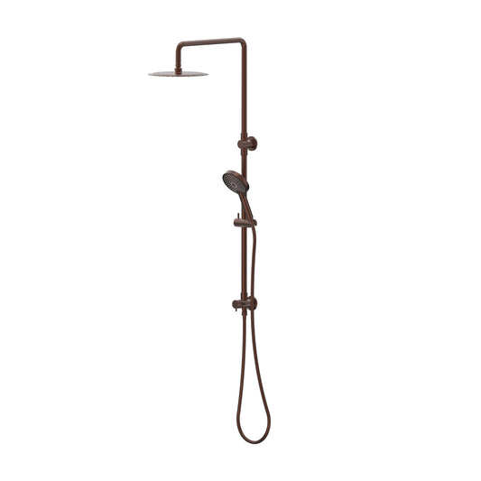 Elanna Combination Shower Set with Squareline Arm - Chocolate Bronze