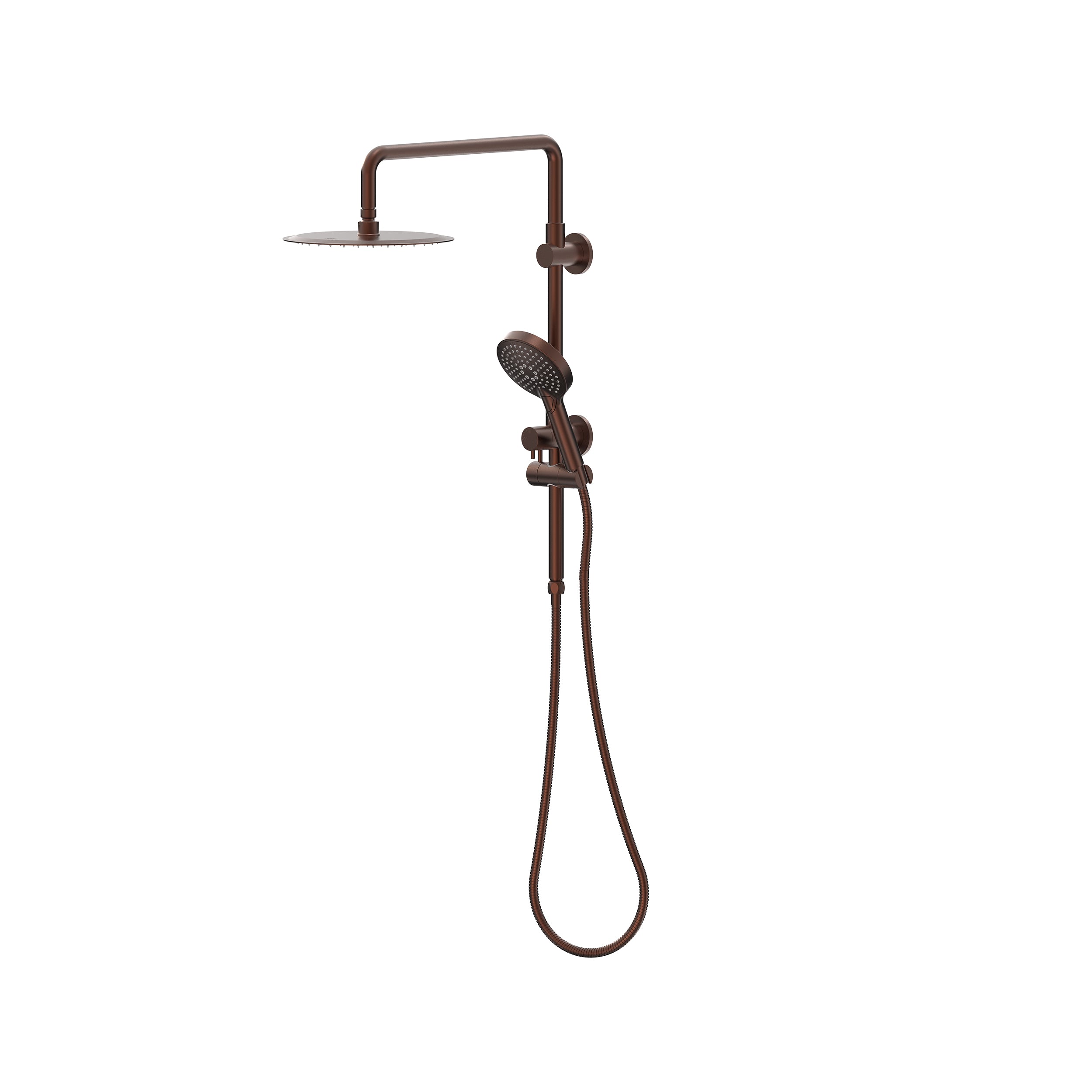Elanna Half Rail Hand Shower With Diverter - Chocolate Bronze